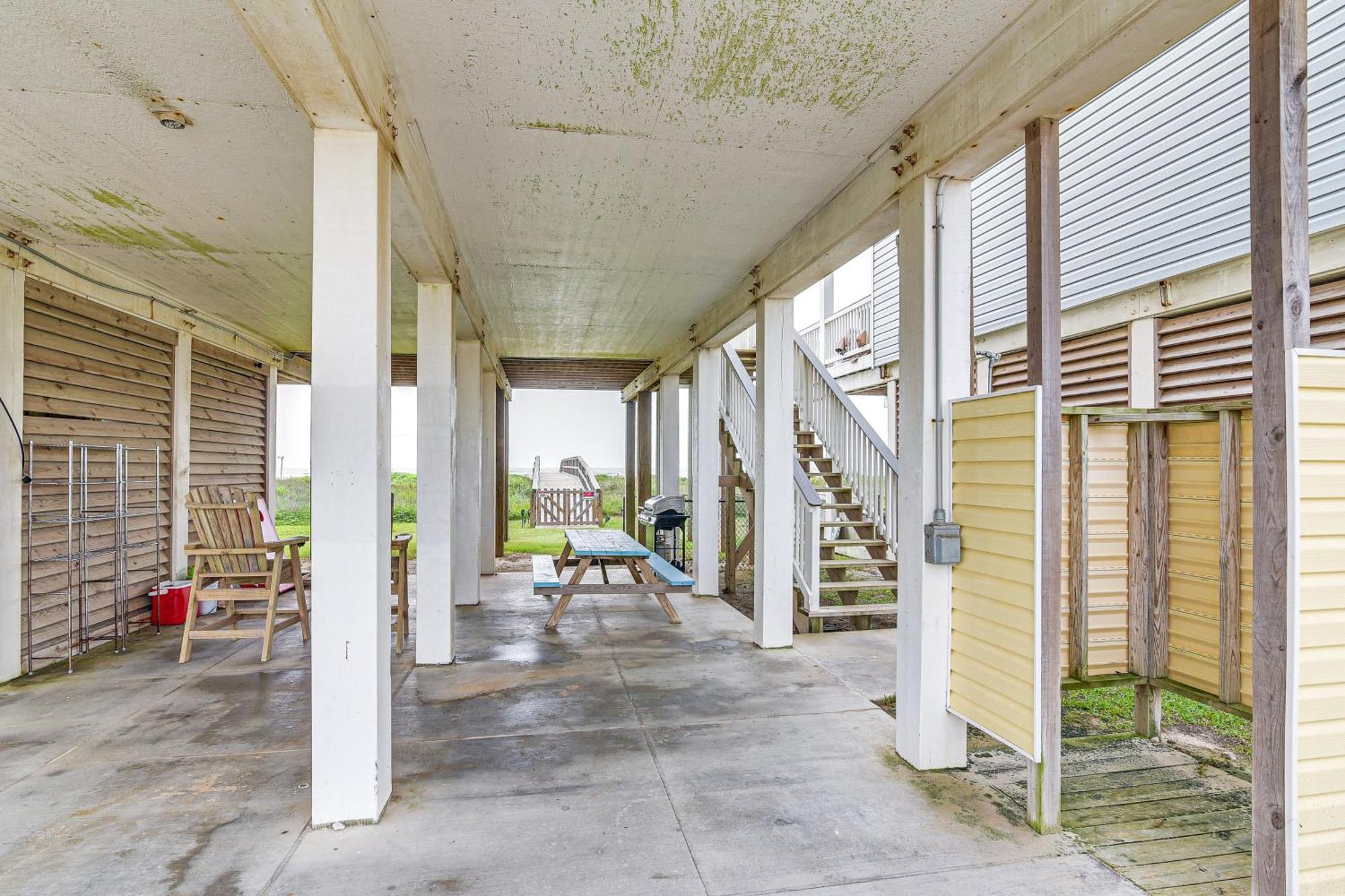 Beachfront Texas Retreat - 2 Decks, Patio And Views! เซิร์ฟไซด์บีช ภายนอก รูปภาพ