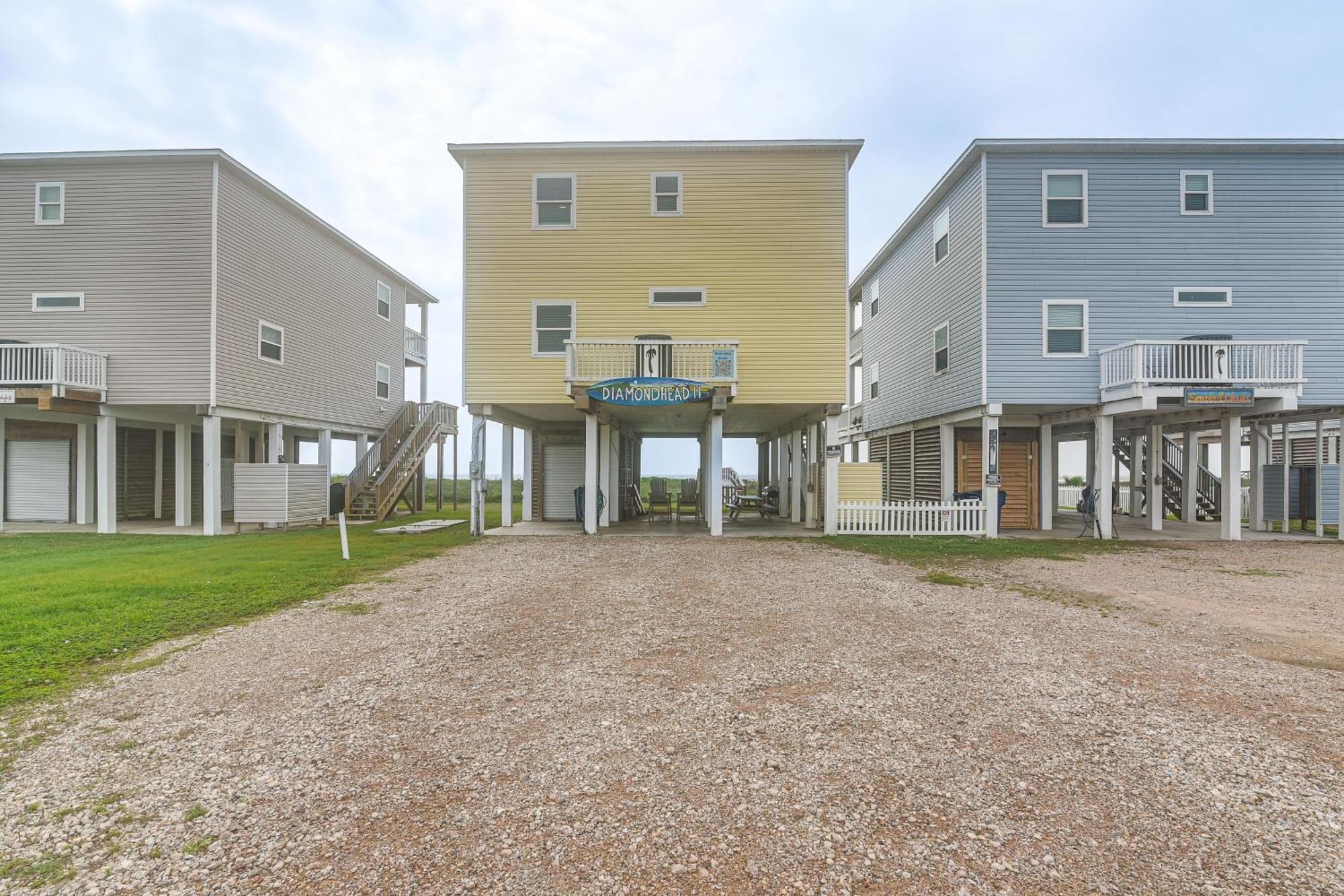 Beachfront Texas Retreat - 2 Decks, Patio And Views! เซิร์ฟไซด์บีช ภายนอก รูปภาพ