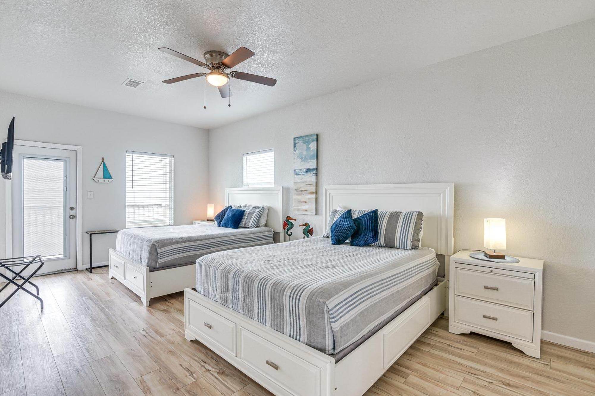 Beachfront Texas Retreat - 2 Decks, Patio And Views! เซิร์ฟไซด์บีช ภายนอก รูปภาพ